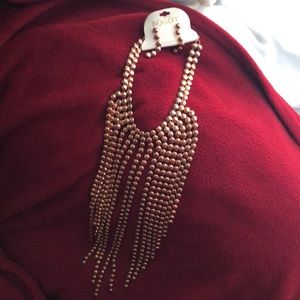 Necklace and earrings